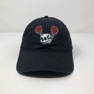Skulls And Roses Slouch Hat Dad Hat